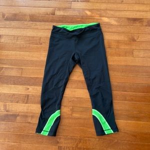 Lululemon Cropped Running Leggings